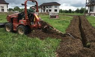Копка траншей для водопровода в Мытищах: цена за метр от 922 руб.